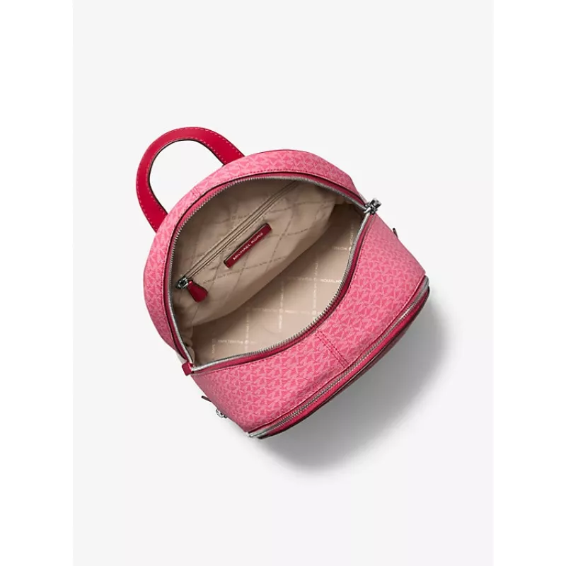 Michael Kors Rhea reppu dark berry saffianonahka naisten 27x26x14 cm
