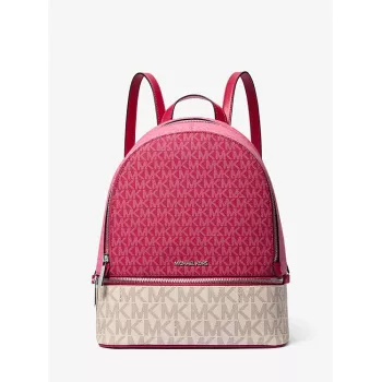 Michael Kors Rhea reppu dark berry saffianonahka naisten 27x26x14 cm