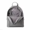 Michael Kors Rhea naisten reppu 28x23x10 cm helmenharmaa saffianonahka
