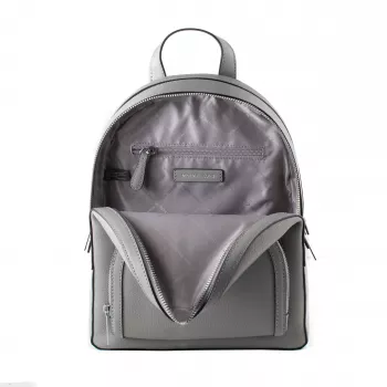 Michael Kors Rhea naisten reppu 28x23x10 cm helmenharmaa saffianonahka