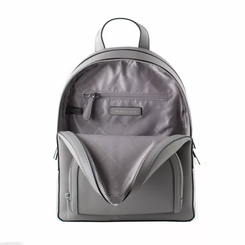 Michael Kors Rhea naisten reppu 28x23x10 cm helmenharmaa saffianonahka