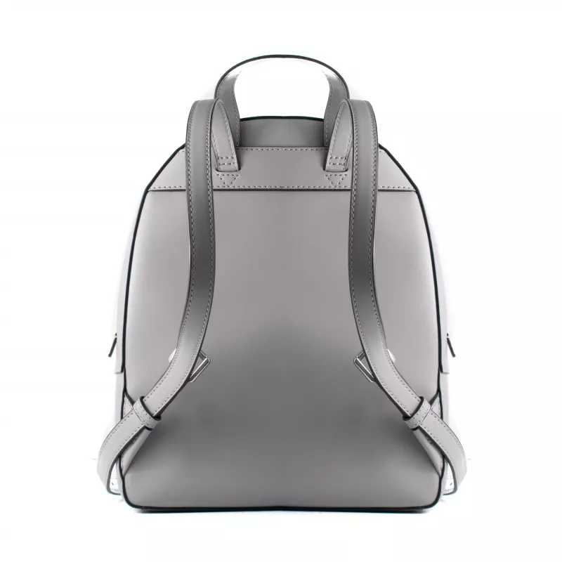 Michael Kors Rhea naisten reppu 28x23x10 cm helmenharmaa saffianonahka