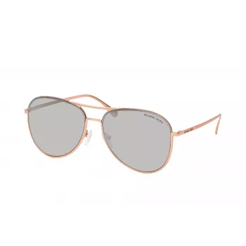 Michael Kors unisex-aurinkolasit MK1089 läpinäkyvä harmaa asetaattikehys harmaa liukuvärilinssi 59 mm