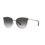 Michael Kors naisten aviator-aurinkolasit MK1120-10148G hopeiset kehykset harmaat liukuvärilinssit 62 mm