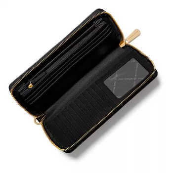 Michael Kors naisten Jet Set Travel Saffiano nahkainen rannekäsilaukku, musta