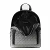 Michael Kors naisten Rhea reppu 28x23x10 cm musta Signature Canvas