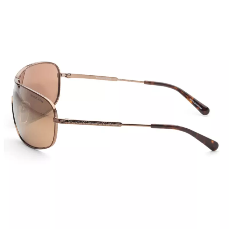 Michael Kors naisten Shield-aurinkolasit MK113912137P3 - polarisoitu UV400