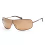 Michael Kors naisten Shield-aurinkolasit MK113912137P3 - polarisoitu UV400