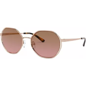 Michael Kors naisten aurinkolasit MK1072-110814 light gold ruskea liukuväri 57 mm