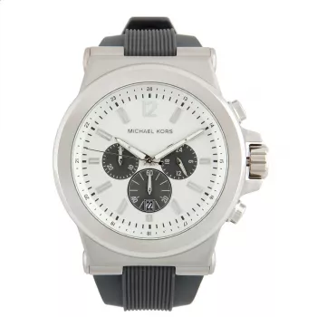 Michael Kors MK8183 miesten kvartsikello, 48 mm, valkoinen kellotaulu