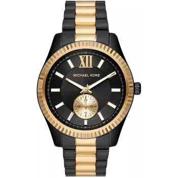 Michael Kors MK8948 unisex kvartsikello, 45 mm, musta