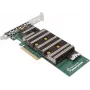 Microchip Adaptec SmartRAID 3254-8i 4GB DDR4 3200MHz PCIe Gen4 x8 SAS/SATA RAID-ohjain (32548IXS)