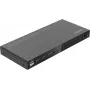 MicroConnect 4K@60Hz HDMI KVM -kytkin 4x1, 4K60 4:4:4, USB 3.0 -keskitin, ääni, metallikotelo (MC-HDMIKVM0401-USB3-4K)