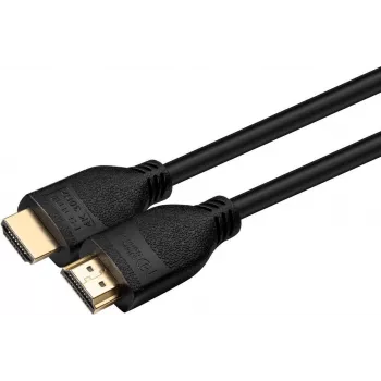 MicroConnect HDMI High Speed -kaapeli Ethernetillä, 1 m CCS, musta