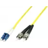 MicroConnect LC/PC - ST/PC 10m 9/125 yksimuoto duplex-verkkokaapeli