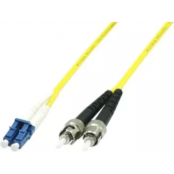 MicroConnect LC/PC - ST/PC 10m 9/125 yksimuoto duplex-verkkokaapeli