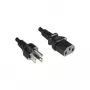 Microconnect PE010418JAPAN virtakaapeli NEMA 5-15P - IEC C13 1,8 m musta
