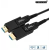 MicroConnect Premium Optic Fiber HDMI Type A aktiivinen optinen kaapeli, 4K, 10m, musta