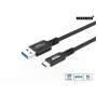 MICROCONNECT Premium USB-C–USB-A-kaapeli
