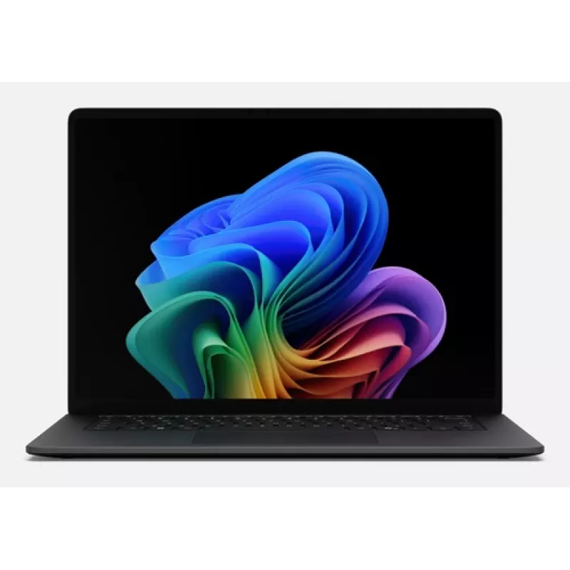 Microsoft Surface Laptop 8th Edition 15 tuumaa, Snapdragon X2 Elite, 32GB RAM, 512GB SSD, Windows 11 Pro, Musta