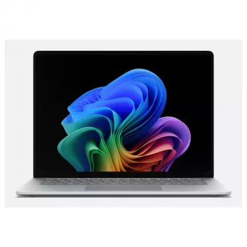 Microsoft Surface Laptop 8. painos 15 tuumaa, Snapdragon X2 Elite, 16GB RAM, 512GB SSD, Platina