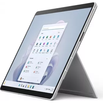 Microsoft Surface Pro 9 2-in-1-kannettava/tabletti, Intel Core i5-1235U, 16 GB RAM, 256 GB SSD, 13 inch 2880x1920 kosketusnäyttö, Windows 11 Home, platina (kunnostettu)