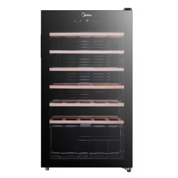 Midea viinikaappi MDRW150FGG22W vapaasti seisova 34 pulloa musta