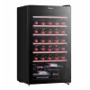 Midea viinikaappi MDRW150FGG22W vapaasti seisova 34 pulloa musta