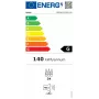 Midea viinikaappi MDRW150FGG22W vapaasti seisova 34 pulloa musta