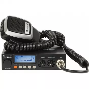 Midland ALAN 78PRO CB-asema AM/FM 12/24V