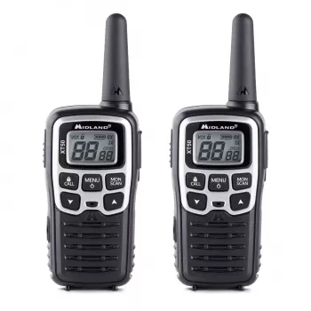 Midland XT50 2x PMR446 käsiraadio harmaa