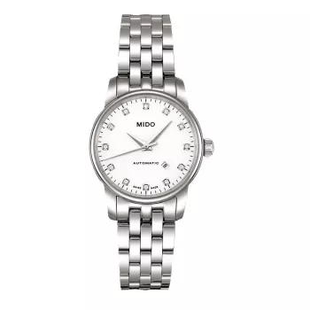 MIDO Baroncelli III naisten automaattikello 29 mm ruostumaton teräs antrasiitti kellotaulu M76004661
