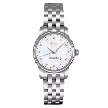 MIDO Baroncelli Lady automaattikello M76004691 29 mm ruostumaton teräs antrasiitinharmaa kellotaulu