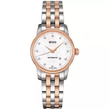 MIDO Baroncelli Lady automaattikello M76009691 29 mm rose gold PVD