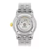 MIDO miesten kello M86009261 Baroncelli III 38 mm automaattikello hopeinen kellotaulu musta nahka