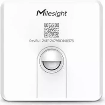 Milesight CoWork Series WS203 LoRaWAN lämpötila-, kosteus- & liiketunnistin (harmaanvalkoinen)