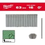 Milwaukee 16 Gauge 63 mm 0° naulaimen naulat M18 FN16GS:lle (2 500 kpl pakkaus)