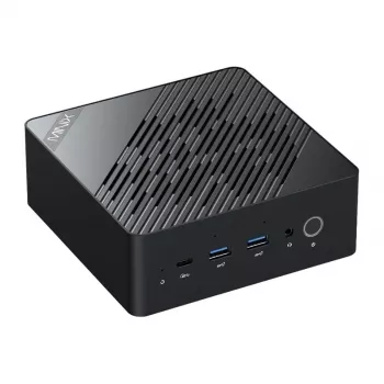 MINIX ER937-AI barebone-minitietokone, AMD Ryzen HX 370 (Ryzen AI 300 -sarja), Radeon 890M