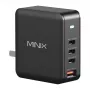 MINIX NEO-P165 GaN-verkkolaturi 3x USB-C ja 1x USB-A liitännöillä 165W