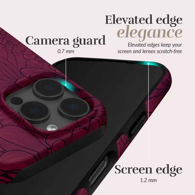 MIO Berry Blooms MagSafe-kotelo yhteensopiva iPhone 16 Plus