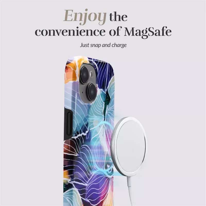 MIO Flowers MagSafe-yhteensopiva iPhone 16 Pro