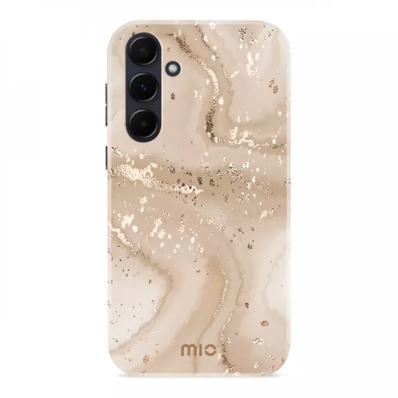 MIO Gold Marble MagSafe-yhteensopiva kotelo Samsung A55 5G