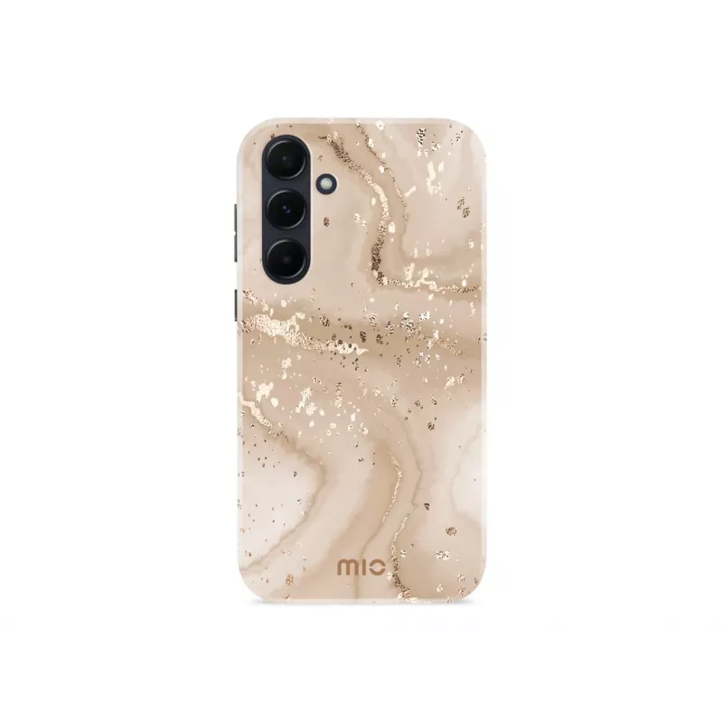 MIO Gold Marble MagSafe-yhteensopiva kotelo Samsung A55 5G