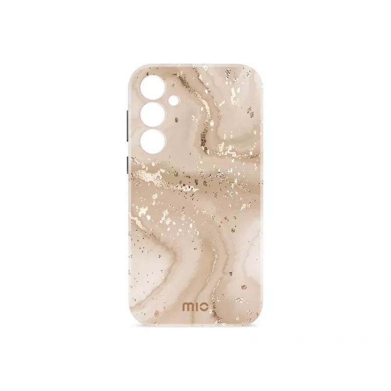 MIO Gold Marble MagSafe-yhteensopiva kuori Samsung S25 Plus 5G