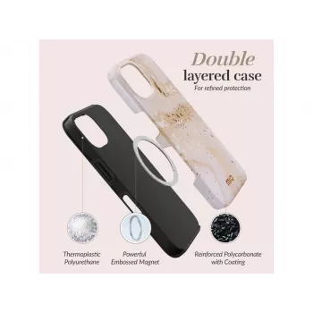 MIO Gold Marble MagSafe -yhteensopiva iPhone Pro Max