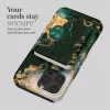 MIO Green Marble MagSafe -kotelo, yhteensopiva korttiteline