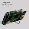 MIO Green Marble MagSafe-kotelo yhteensopiva sormuspidike