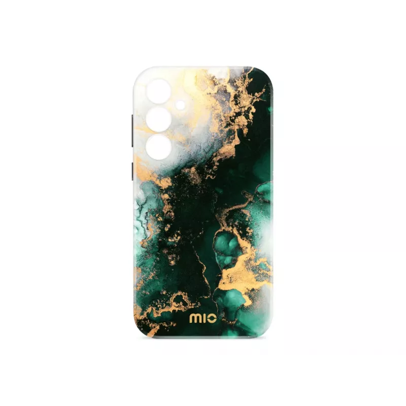MIO Green Marble MagSafe-yhteensopiva kotelo Samsung S25 Plus 5G