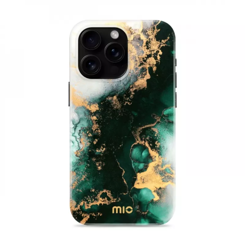 MIO Green Marble MagSafe -yhteensopiva iPhone 17 Pro Max