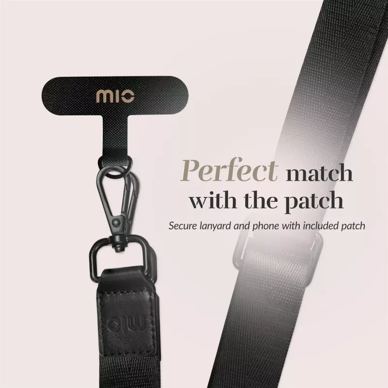 MIO Lanyard Strap musta